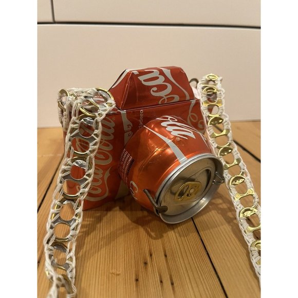 Mexican Coca-Cola Can Camera Handmade Pop-Out Art. Vintage Coke Gift Souvenir - Picture 2 of 6